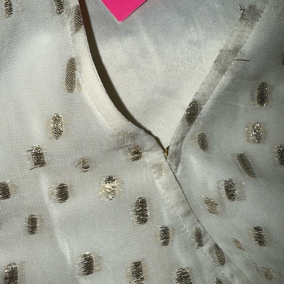 Lilly Pulitzer Gold Foil Maxi Dress – Size 8 (NWT) - Picture 8 of 9